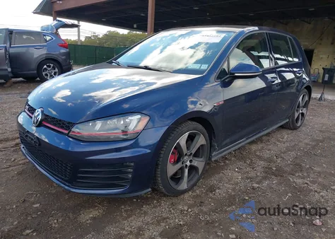 2017 Volkswagen Golf Gti Autobahn 4-Door/S 4-Door/Se 4-Door/Sport 4-Door из США, поврежденный, VIN 3VW447AU9HM065838